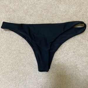 NWOT Black Bikini Bottoms